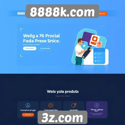Acessibilidade e design responsivo do site 8888k.com